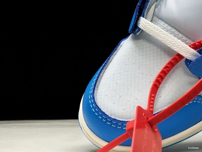 Rep AQ0818-148 UNC Air Blue 1 Off-White Jordan Powder 0726